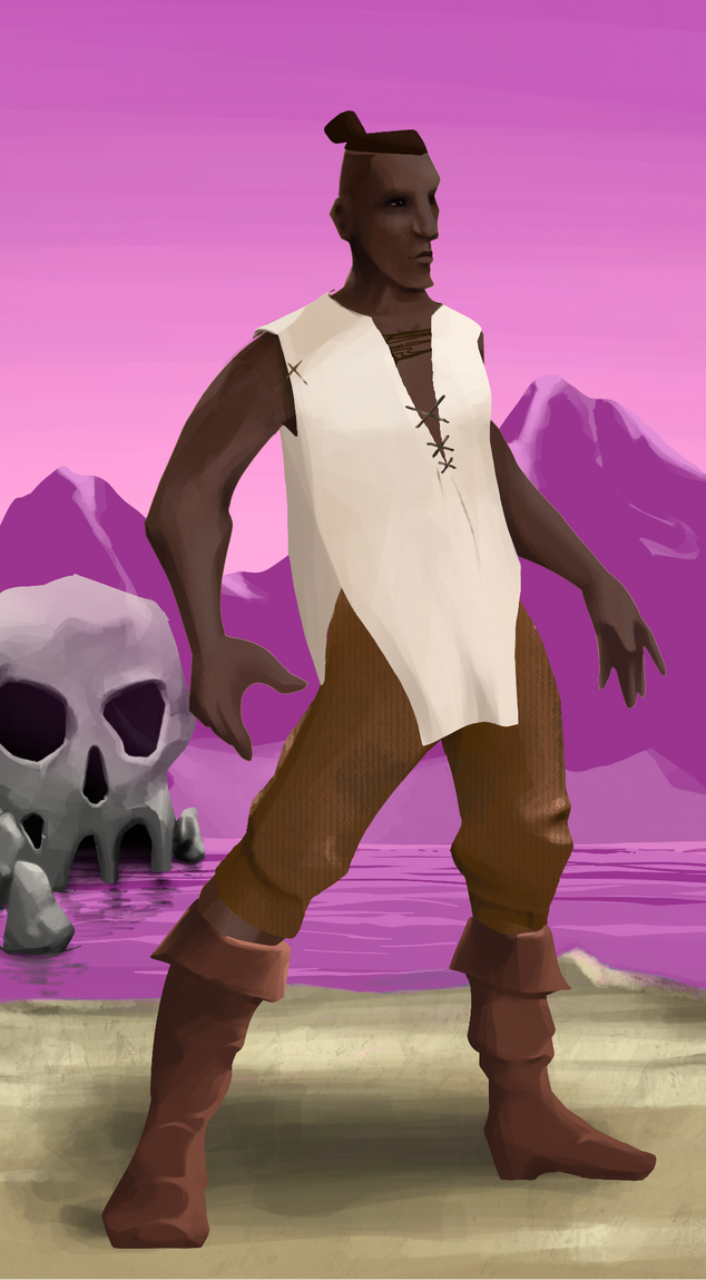 AlgoSeas Pirate #12248 NFT on Algorand