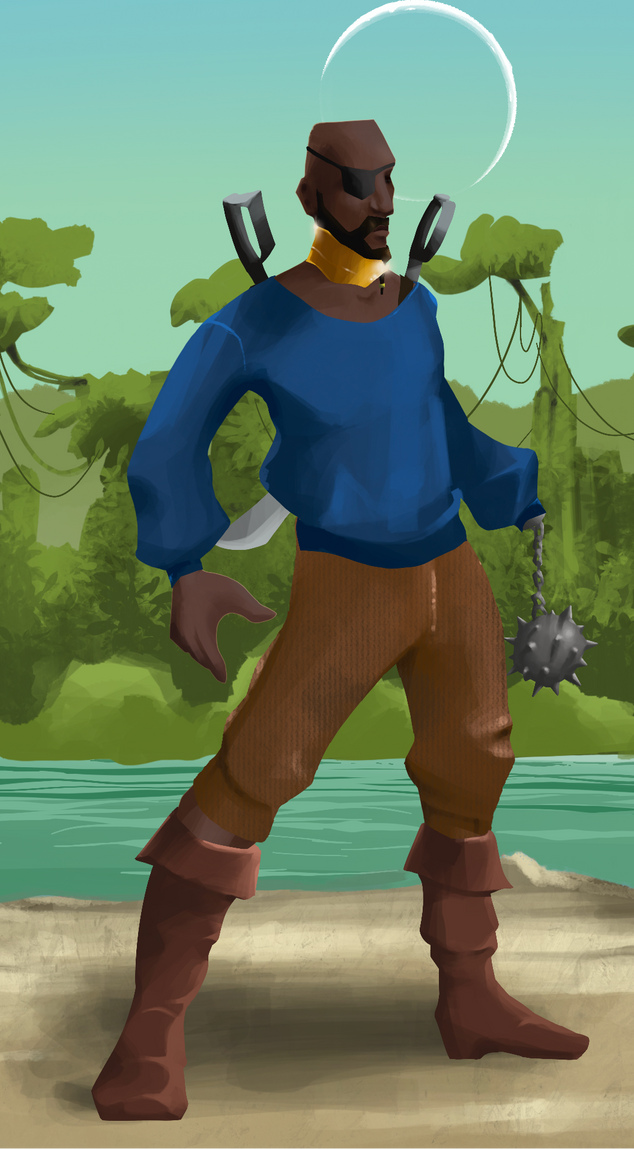 AlgoSeas Pirate #12297 NFT on Algorand