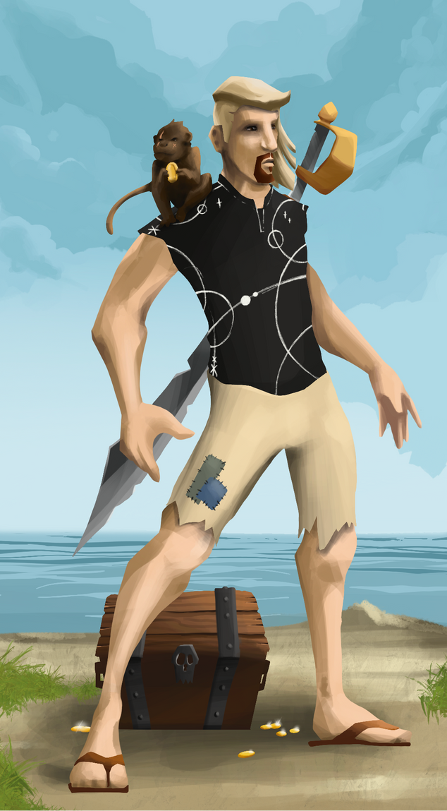 AlgoSeas Pirate #12299 NFT on Algorand