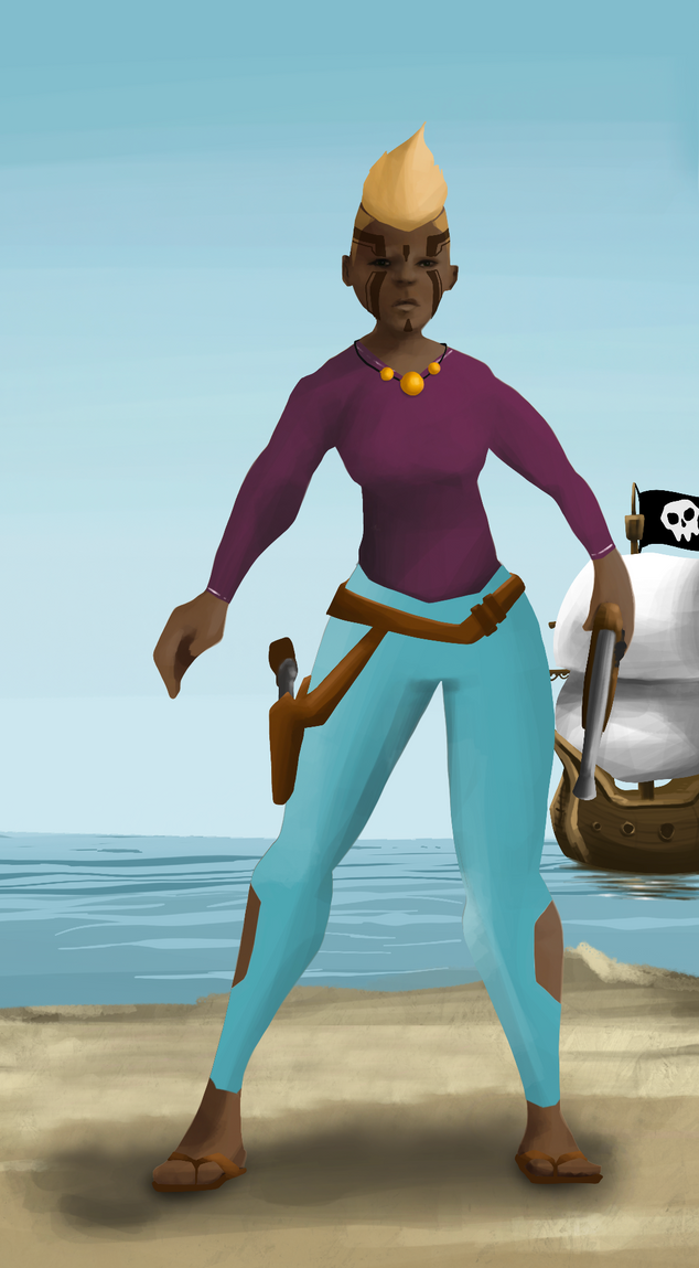 AlgoSeas Pirate #12301 NFT on Algorand