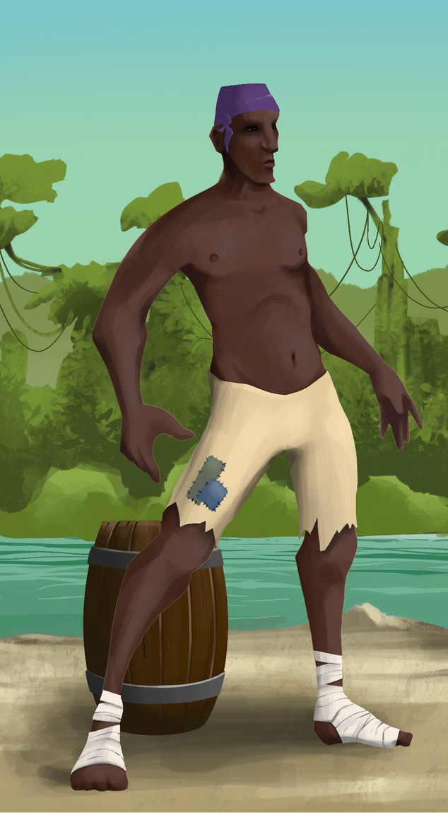 AlgoSeas Pirate #12322 NFT on Algorand