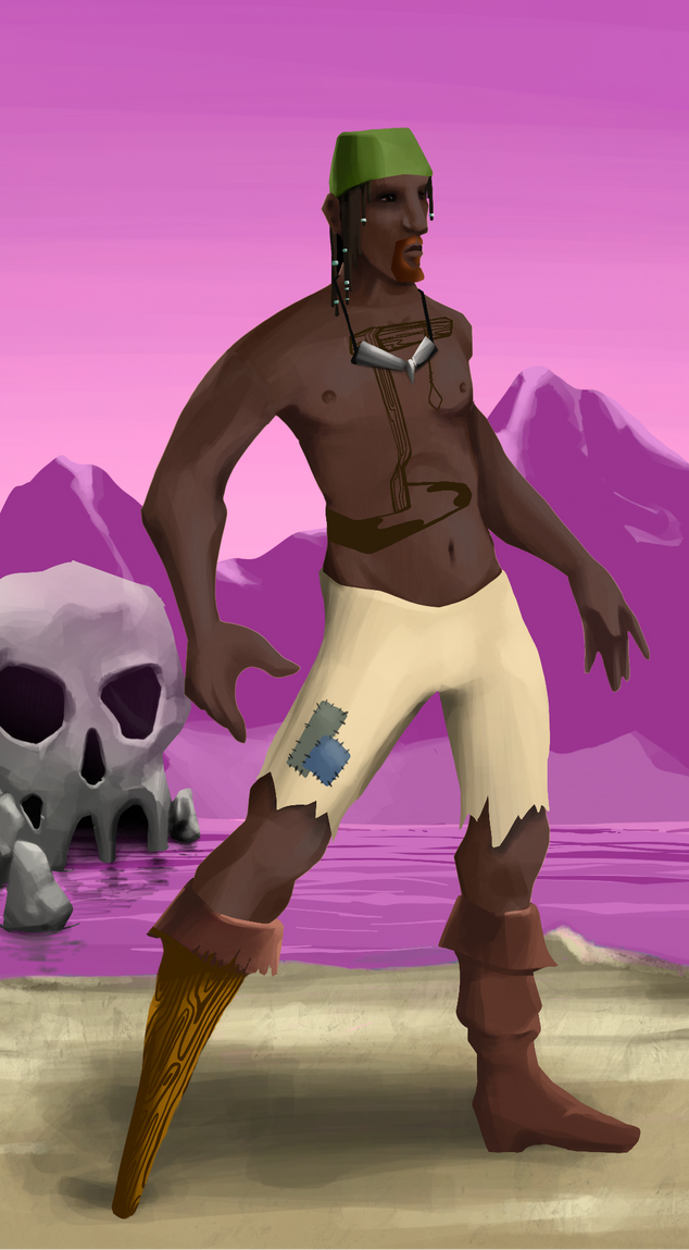 AlgoSeas Pirate #12349 NFT on Algorand