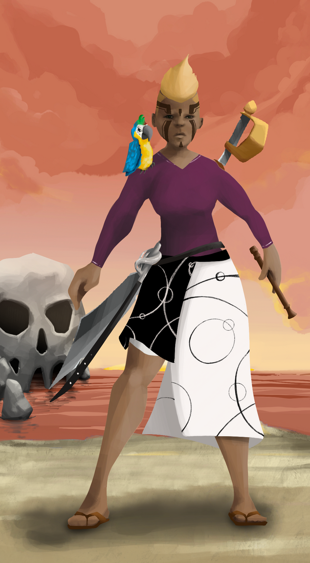 AlgoSeas Pirate #12359 NFT on Algorand