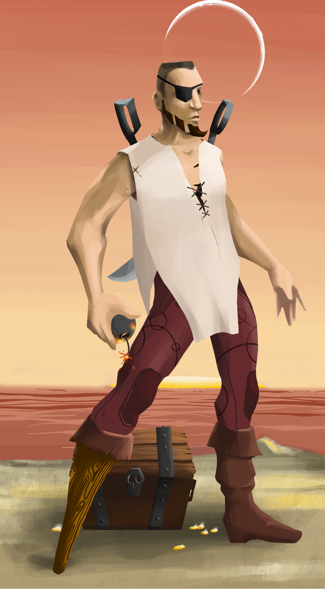 AlgoSeas Pirate #12361 NFT on Algorand