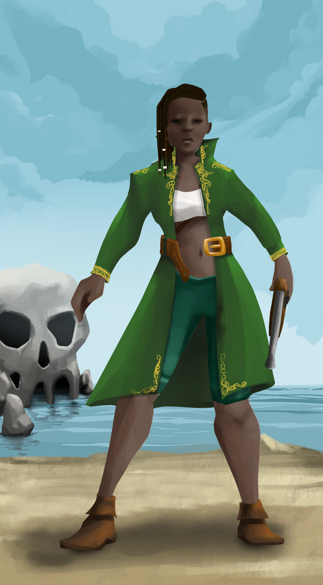 AlgoSeas Pirate #12368 NFT on Algorand