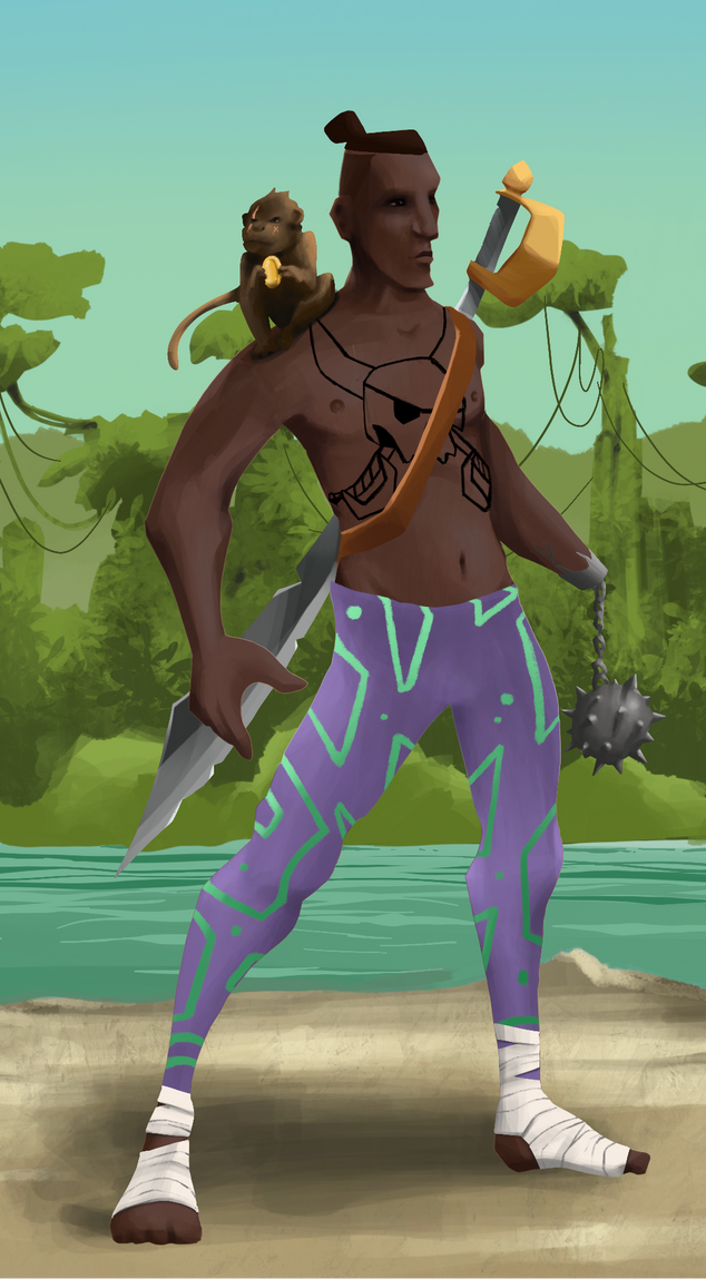 AlgoSeas Pirate #12369 NFT on Algorand