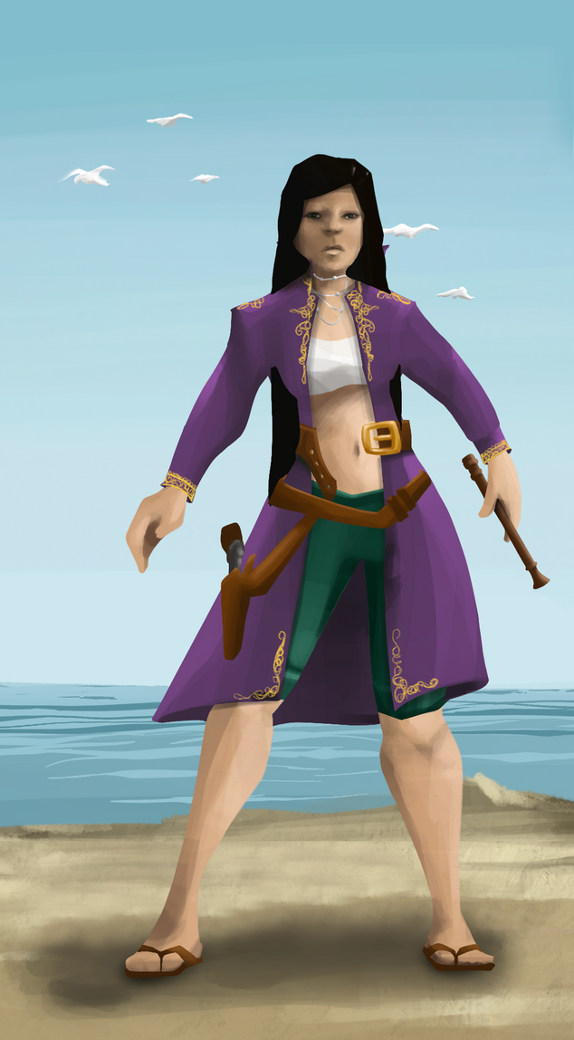 AlgoSeas Pirate #12376 NFT on Algorand