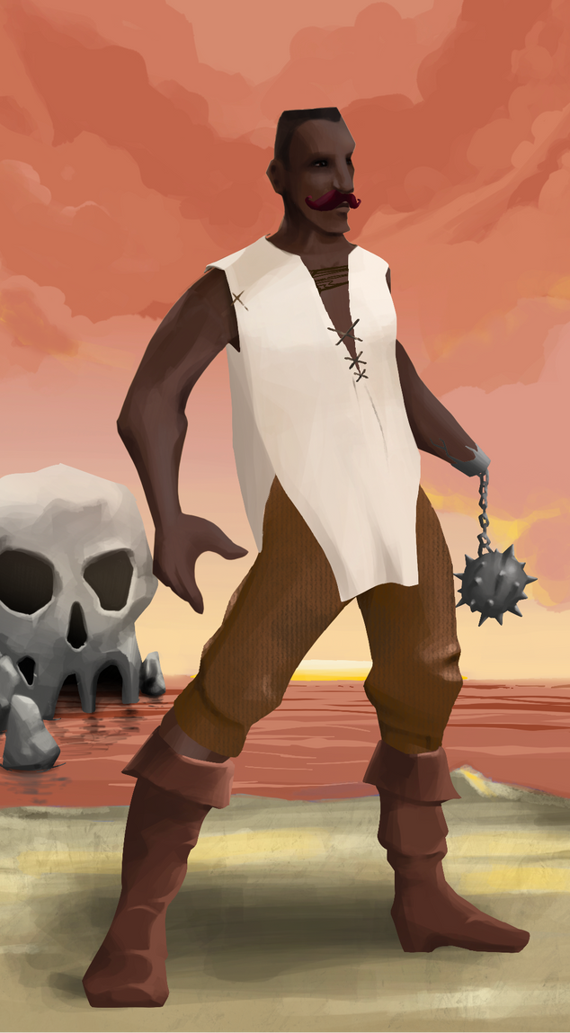 AlgoSeas Pirate #12386 NFT on Algorand