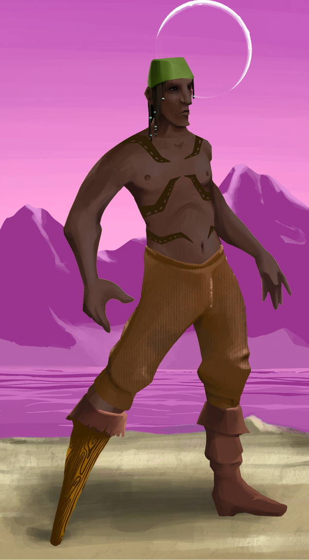 AlgoSeas Pirate #12396 NFT on Algorand