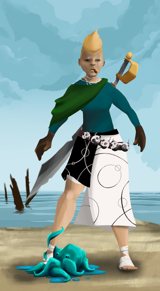 AlgoSeas Pirate #12398 NFT on Algorand