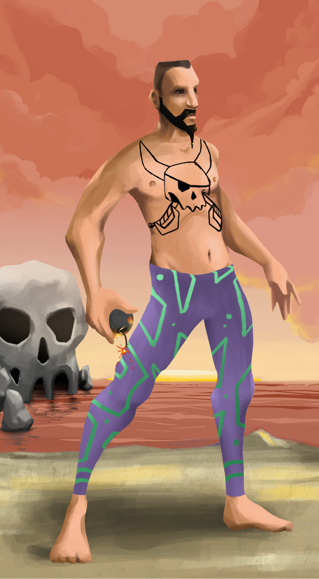 AlgoSeas Pirate #12415 NFT on Algorand