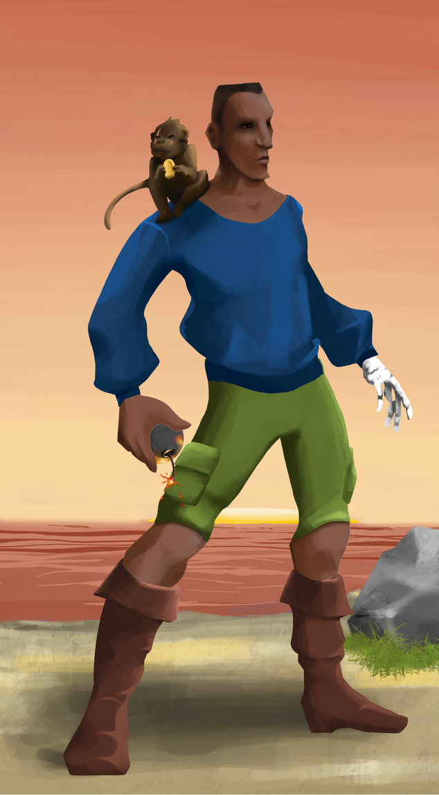 AlgoSeas Pirate #12418 NFT on Algorand