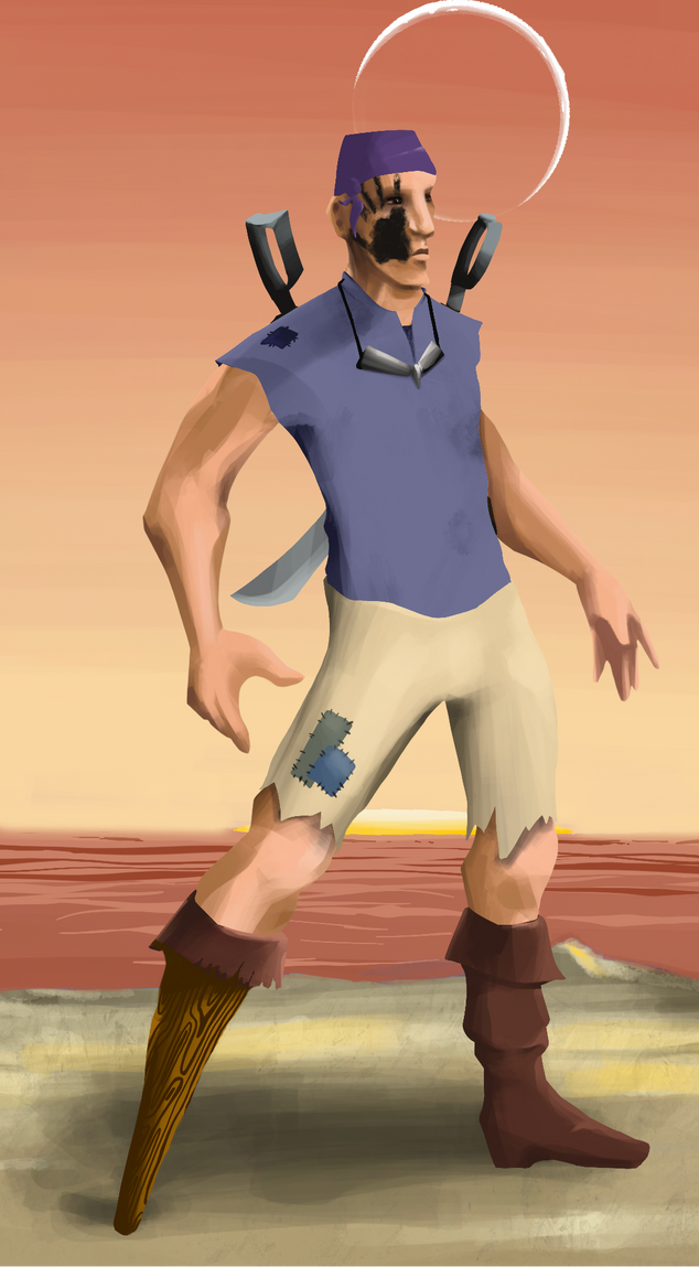 AlgoSeas Pirate #12448 NFT on Algorand