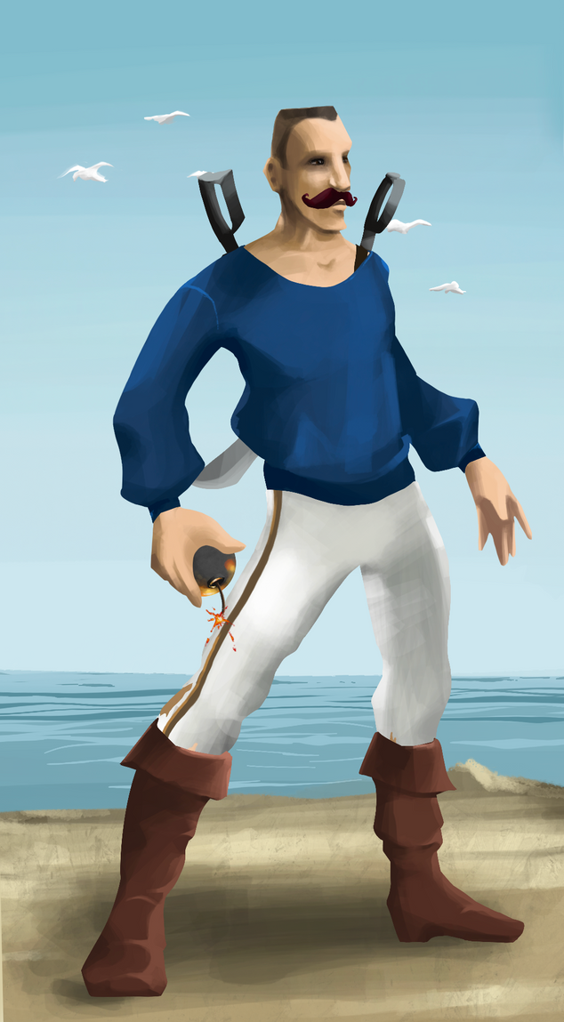 AlgoSeas Pirate #12449 NFT on Algorand