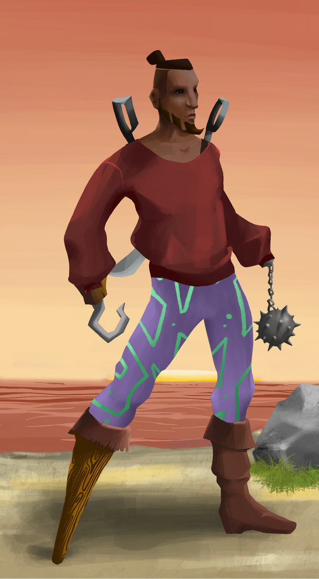 AlgoSeas Pirate #12502 NFT on Algorand