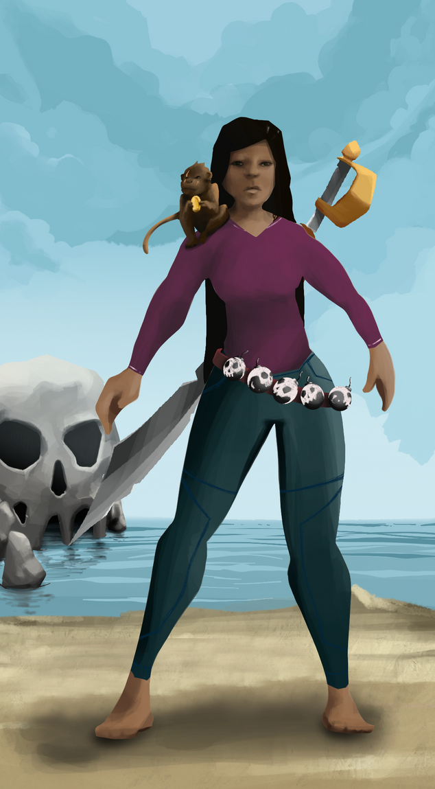 AlgoSeas Pirate #12525 NFT on Algorand