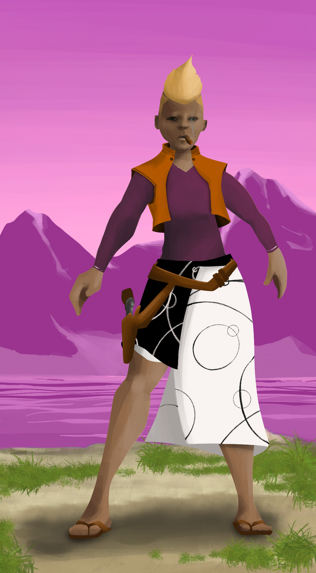 AlgoSeas Pirate #12529 NFT on Algorand