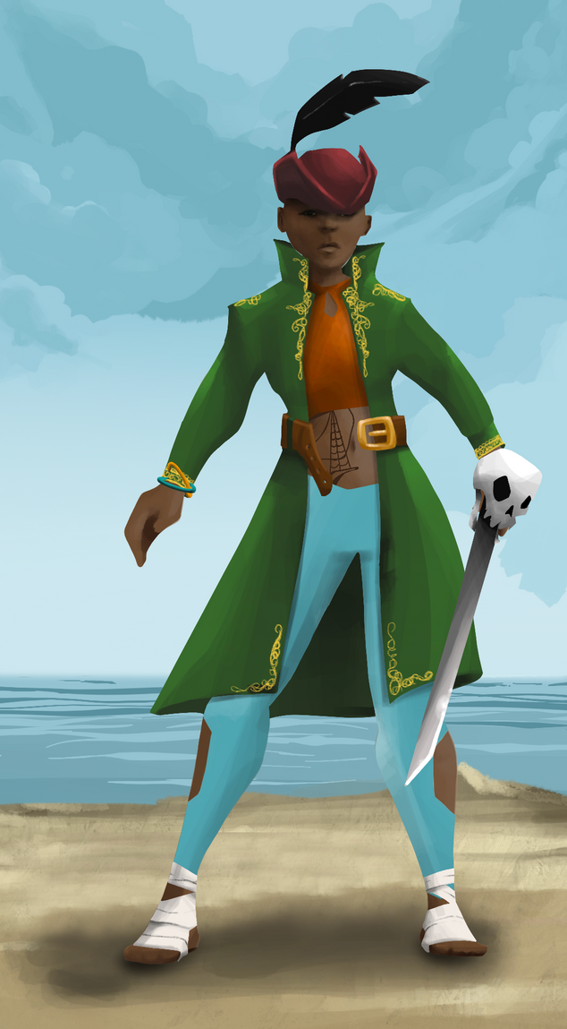 AlgoSeas Pirate #12537 NFT on Algorand