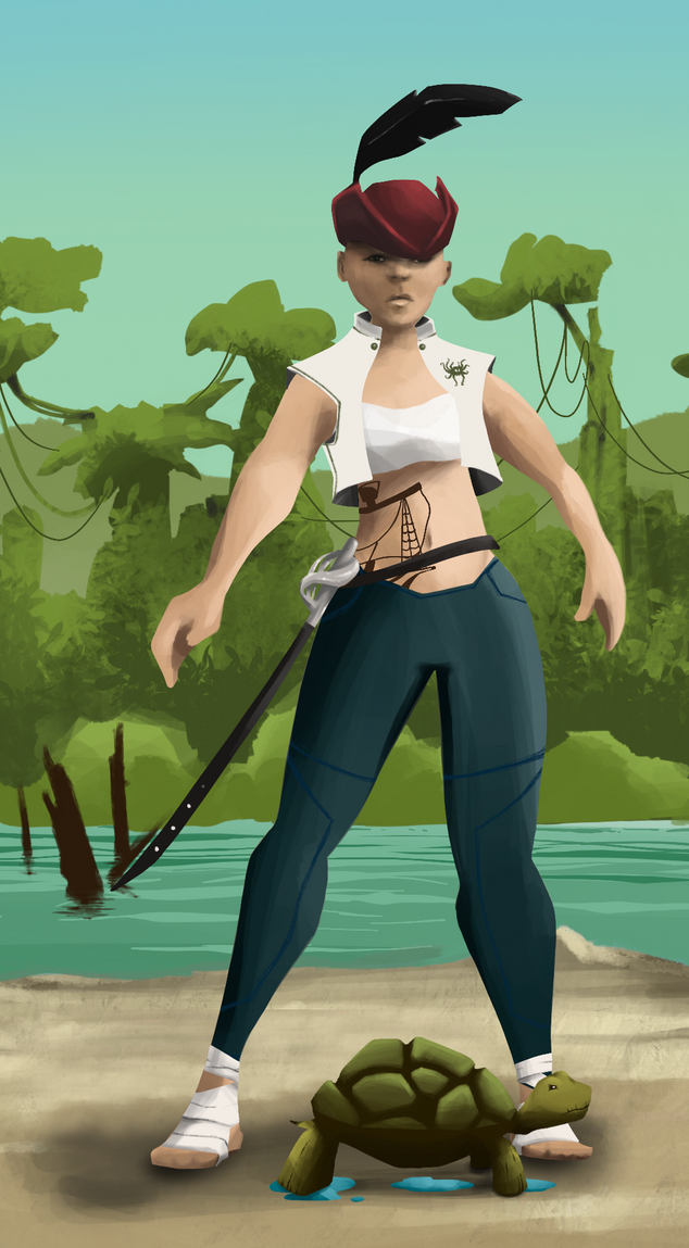 AlgoSeas Pirate #12545 NFT on Algorand