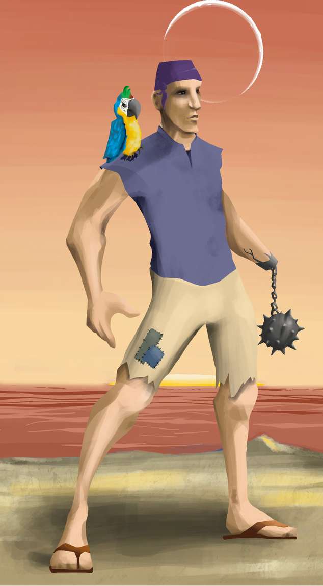 AlgoSeas Pirate #12566 NFT on Algorand