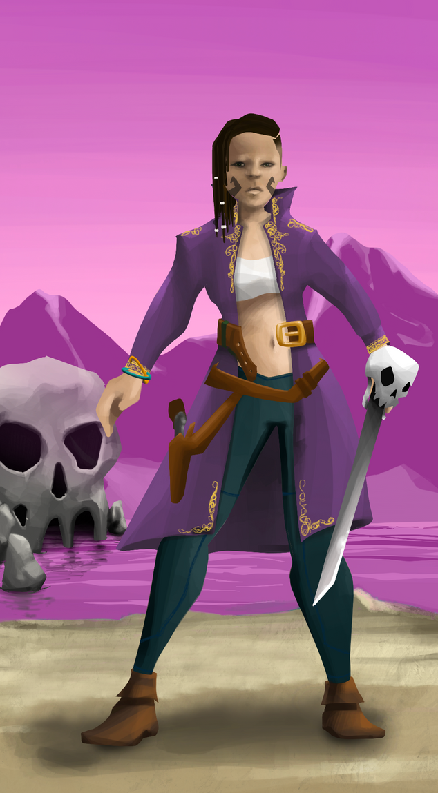 AlgoSeas Pirate #12573 NFT on Algorand