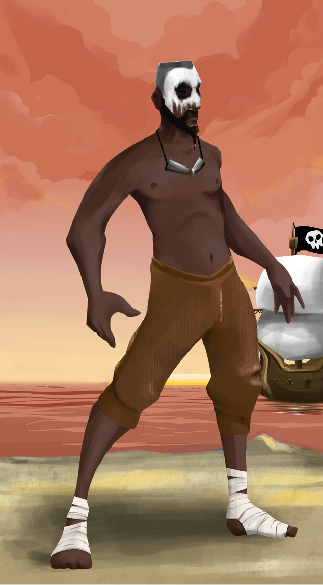 AlgoSeas Pirate #12586 NFT on Algorand