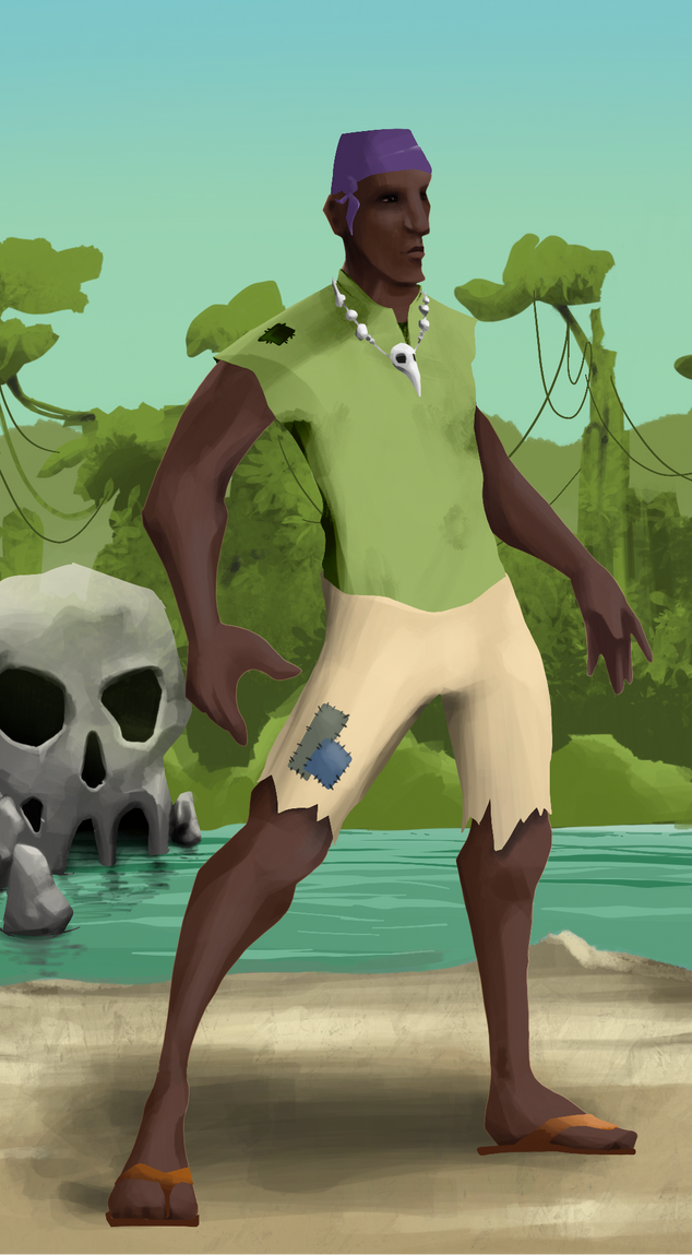 AlgoSeas Pirate #12587 NFT on Algorand