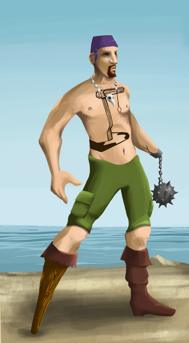 AlgoSeas Pirate #12643 NFT on Algorand