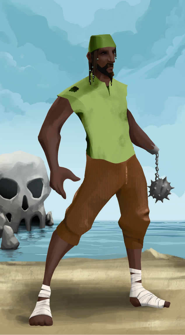 AlgoSeas Pirate #12647 NFT on Algorand