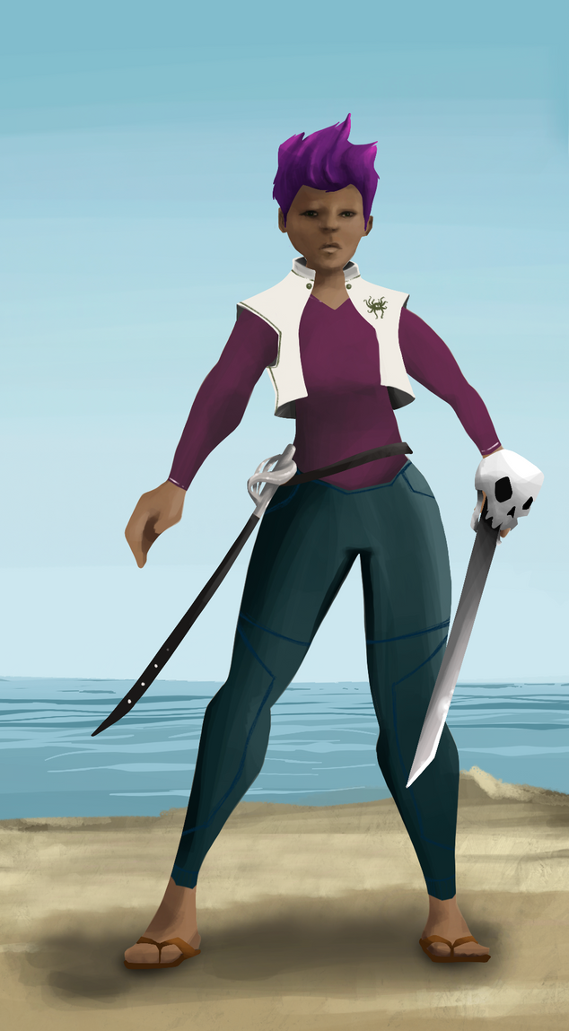 AlgoSeas Pirate #12649 NFT on Algorand