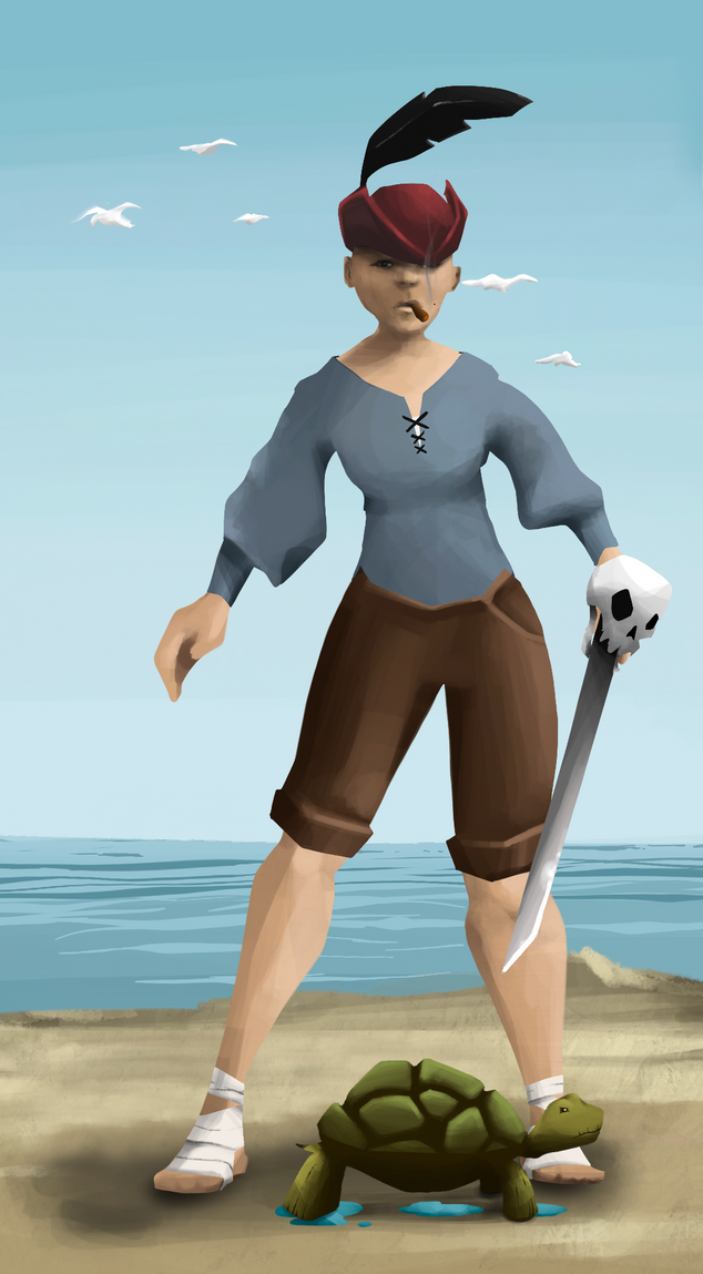 AlgoSeas Pirate #12652 NFT on Algorand