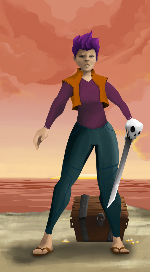 AlgoSeas Pirate #12685 NFT on Algorand