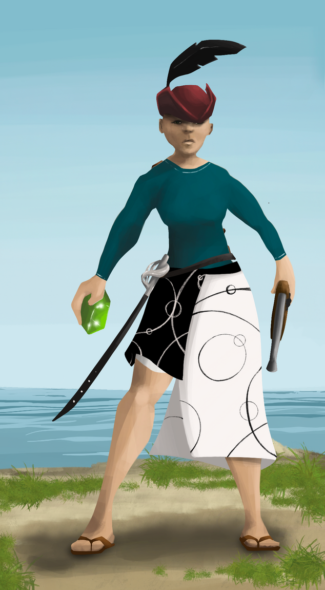 AlgoSeas Pirate #12704 NFT on Algorand