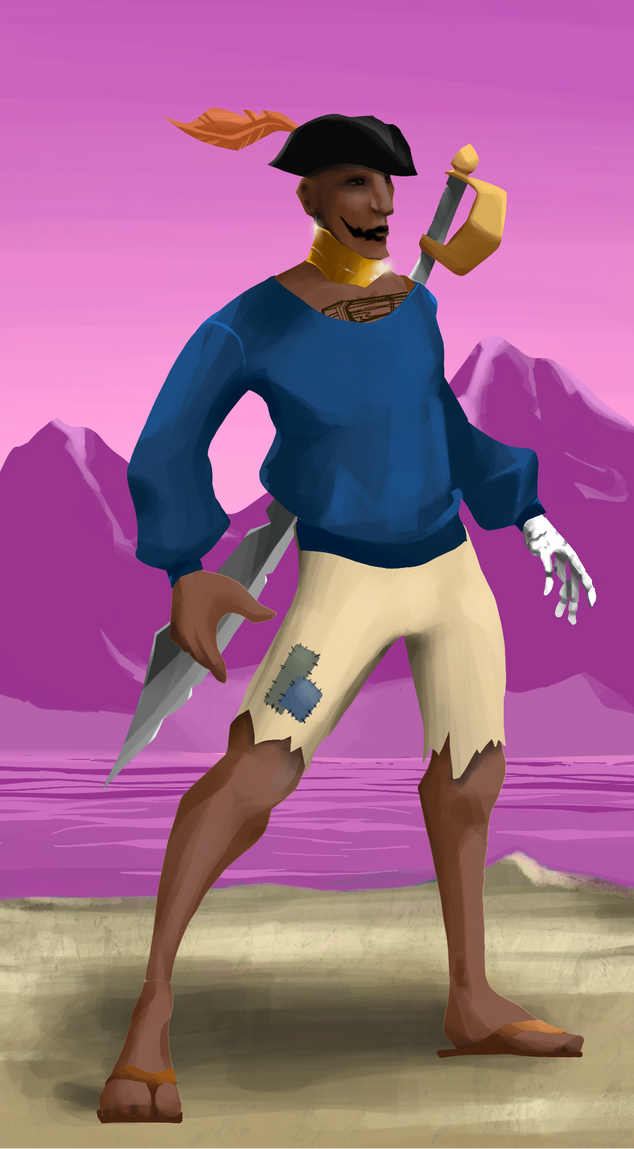 AlgoSeas Pirate #12712 NFT on Algorand