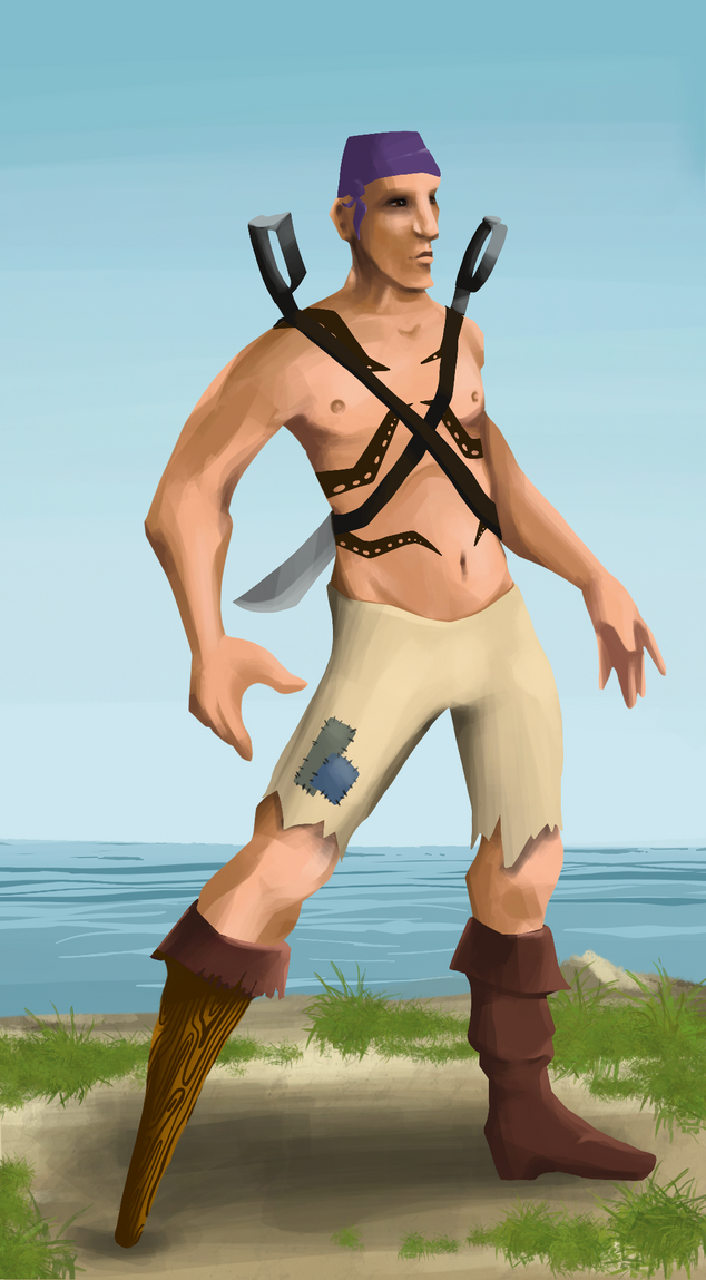 AlgoSeas Pirate #12716 NFT on Algorand