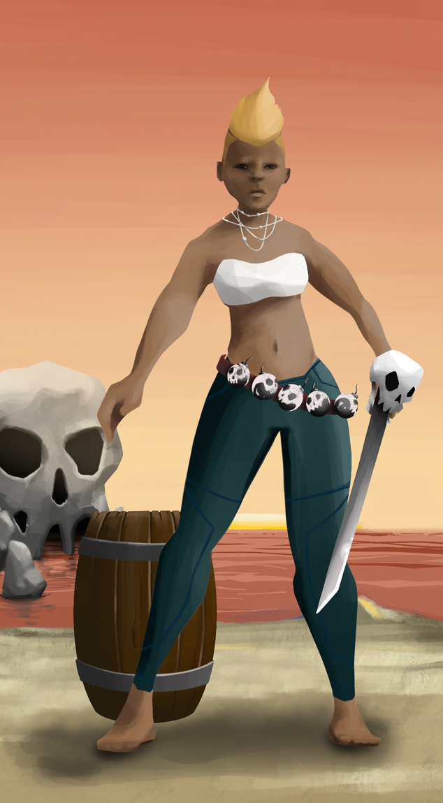 AlgoSeas Pirate #12754 NFT on Algorand