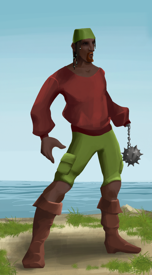 AlgoSeas Pirate #12763 NFT on Algorand