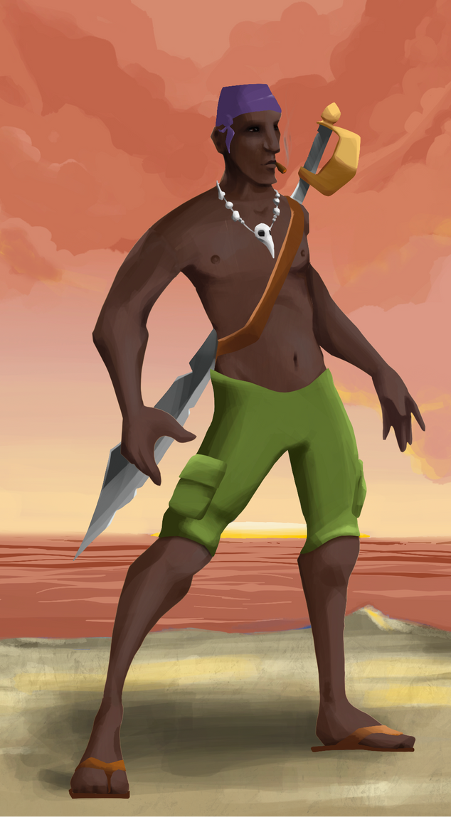 AlgoSeas Pirate #12772 NFT on Algorand