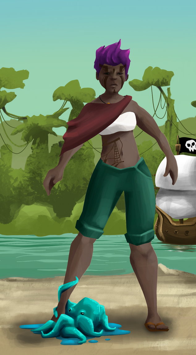 AlgoSeas Pirate #12776 NFT on Algorand