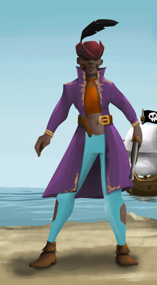 AlgoSeas Pirate #12779 NFT on Algorand