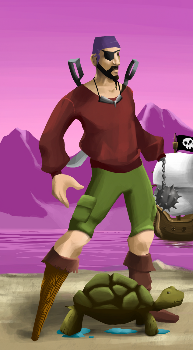 AlgoSeas Pirate #12783 NFT on Algorand