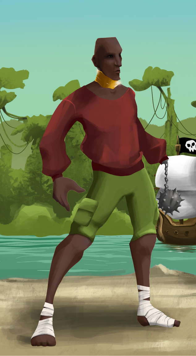 AlgoSeas Pirate #12784 NFT on Algorand