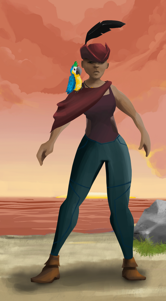 AlgoSeas Pirate #12791 NFT on Algorand