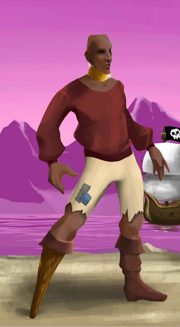 AlgoSeas Pirate #12804 NFT on Algorand