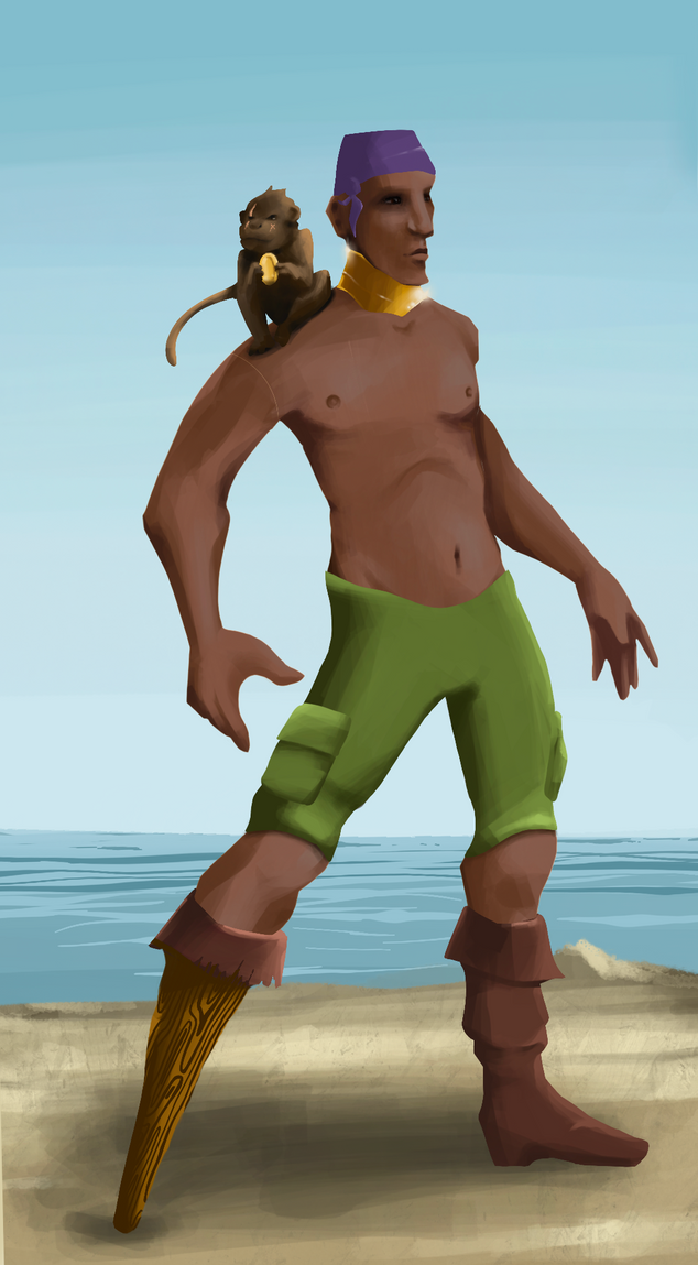 AlgoSeas Pirate #12817 NFT on Algorand