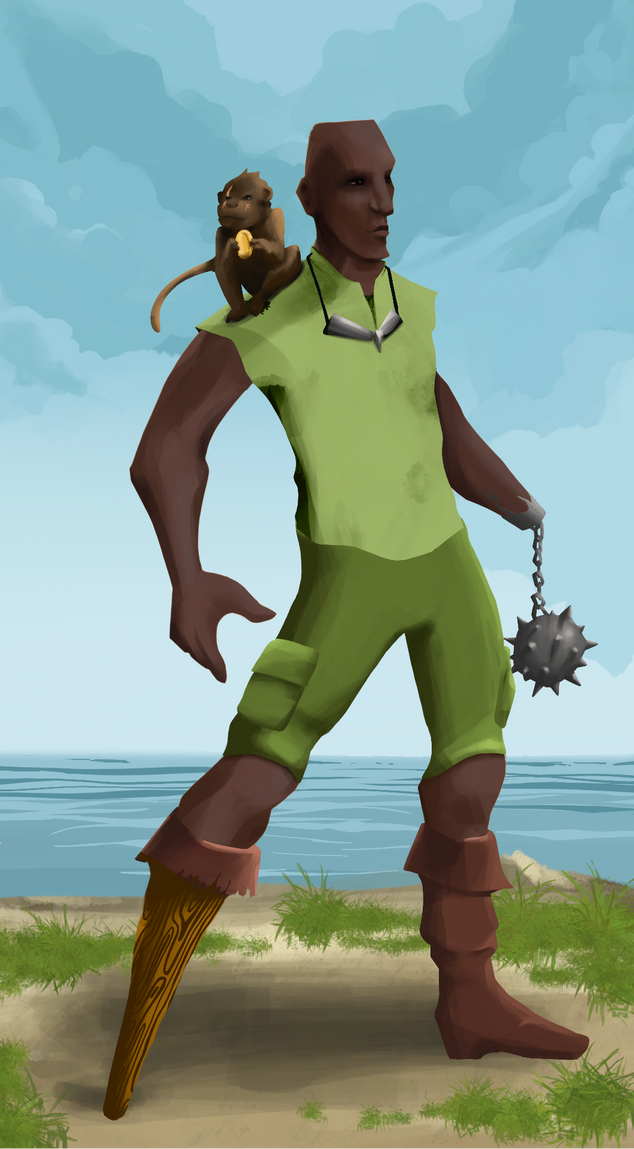 AlgoSeas Pirate #12834 NFT on Algorand