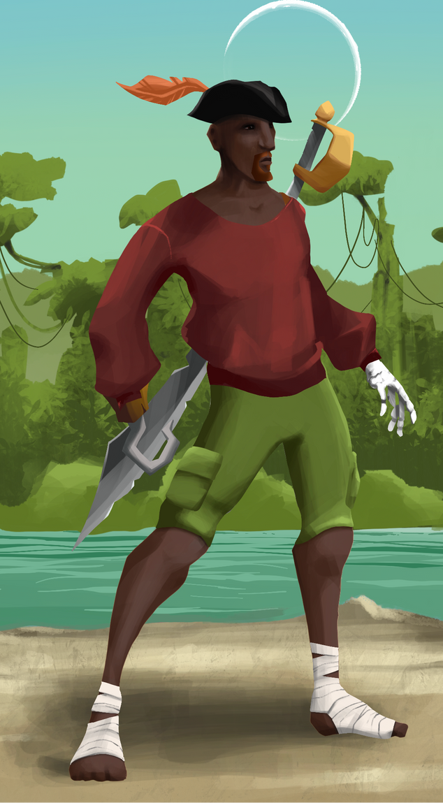 AlgoSeas Pirate #12836 NFT on Algorand