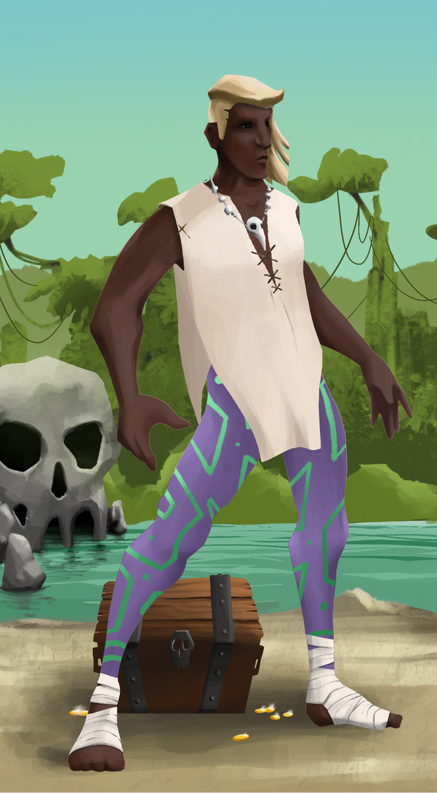 AlgoSeas Pirate #12875 NFT on Algorand