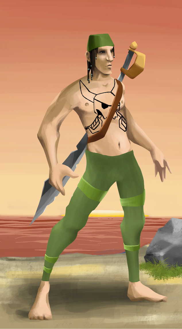 AlgoSeas Pirate #12880 NFT on Algorand