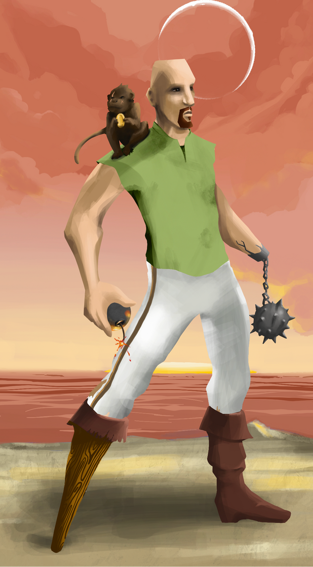 AlgoSeas Pirate #12883 NFT on Algorand